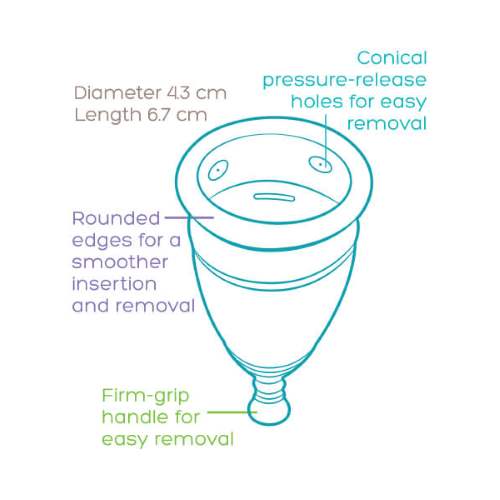 Kind Organic menstrual cup